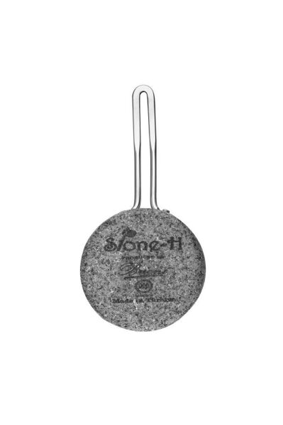 BRİONİ STONE-H ÇİZİLMEZ YANMAZ YAPIŞMAZ İNDÜKSİYONLU 16 CM SOS TENCERESİ (KAPAKLI)