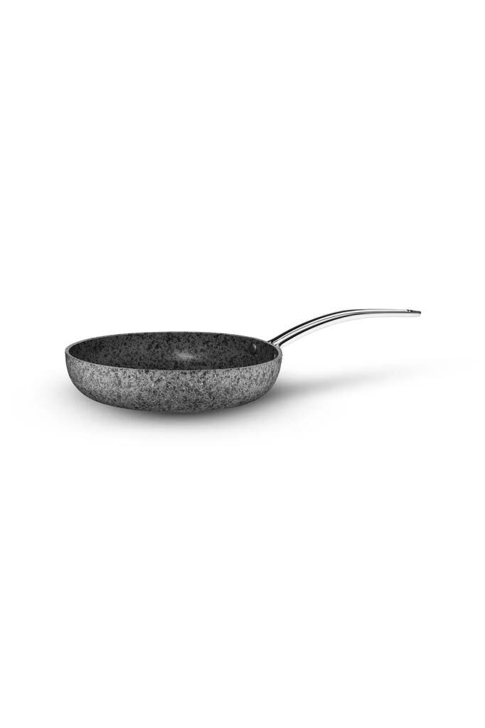 BRİONİ STONE-H ÇİZİLMEZ YANMAZ YAPIŞMAZ İNDÜKSİYONLU 32 CM TAVA