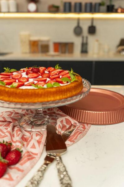 BRİONİ DİAMOND 30 CM TART KALIBI ROSE