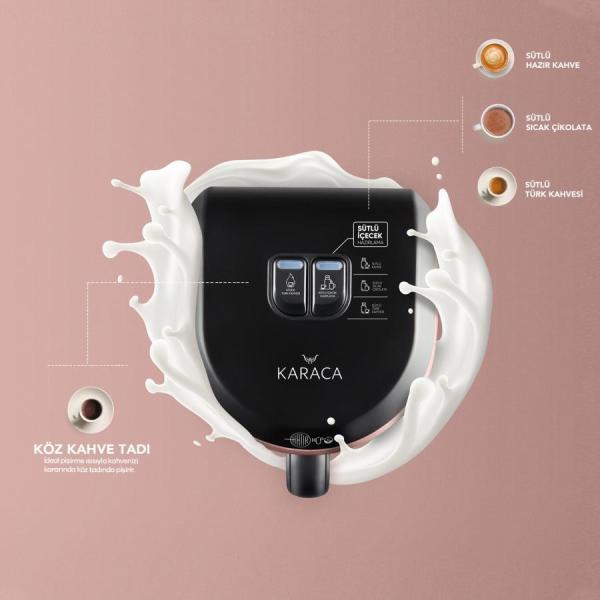 KARACA HATIR HÜPS TÜRK KAHVE MAKİNESİ ROSEGOLD