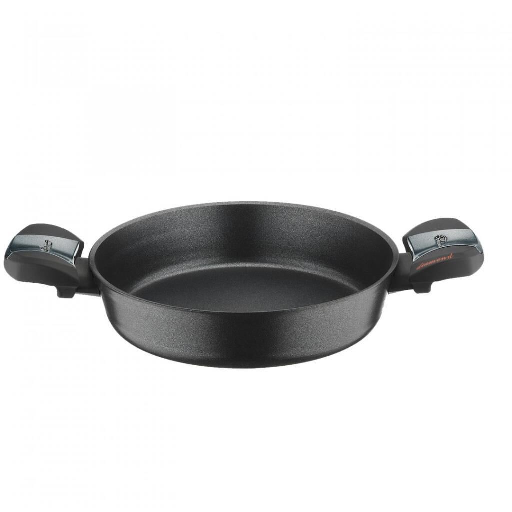 BRİONİ DİAMOND 22 CM SAHAN SİYAH RENKTE KAPAKSIZ