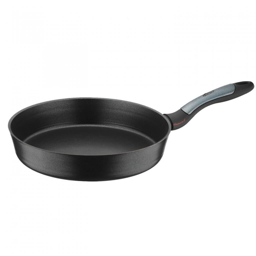 BRİONİ DİAMOND 24 CM KAPAKSIZ SİYAH GRANİT TAVA