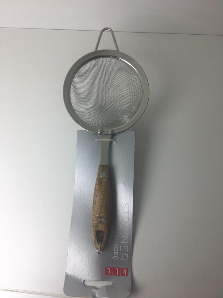 KLT AHŞAP SAPLI SÜZGEÇ 10 CM