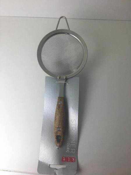 KLT AHŞAP SAPLI SÜZGEÇ 10 CM