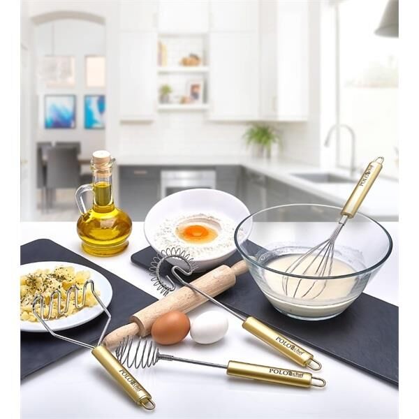 POLOCHEF 4 PARÇA ÇIRPICI SET GOLD