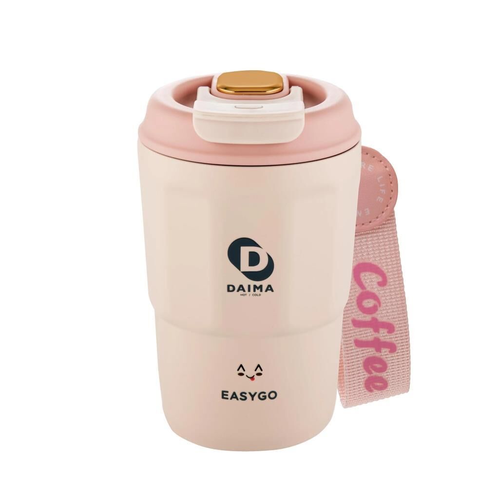 DAİMA EASYGO BARDAK TERMOS PEMBE 380ML