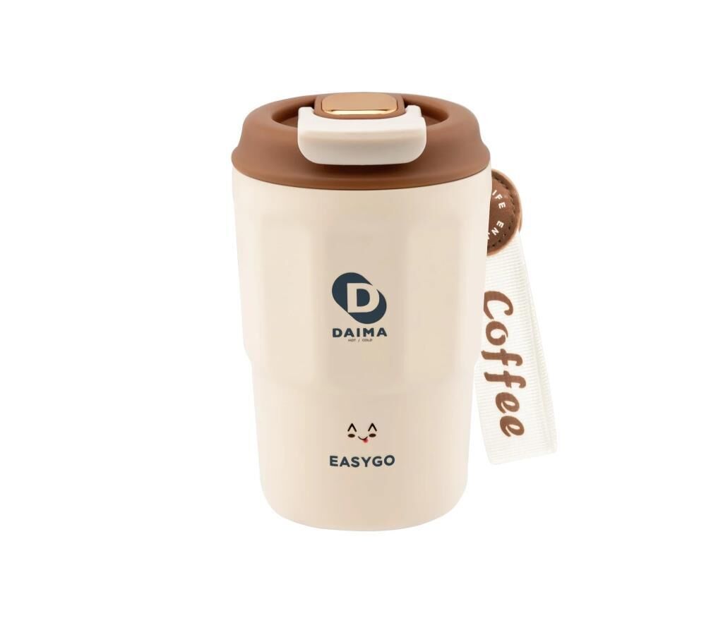 DAİMA EASYGO BARDAK TERMOS BEYAZ 380 ML