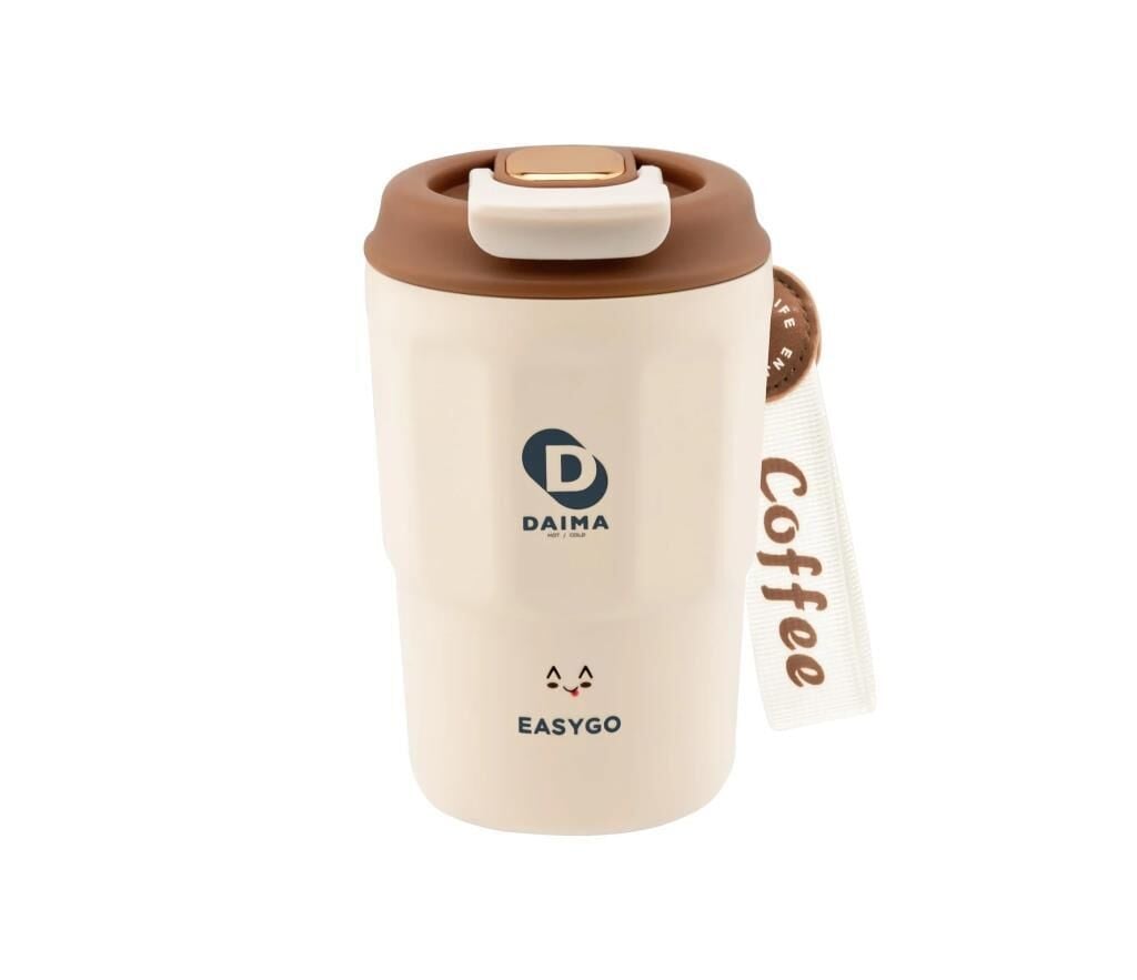 DAİMA EASYGO BARDAK TERMOS BEYAZ 380 ML