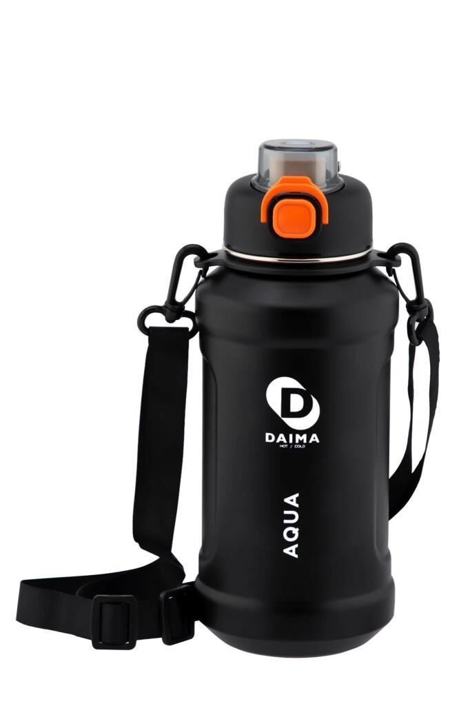 DAİMA AQUA TERMOS SİYAH 1000 ML