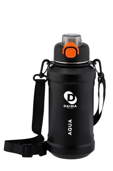 DAİMA AQUA TERMOS SİYAH 1000 ML
