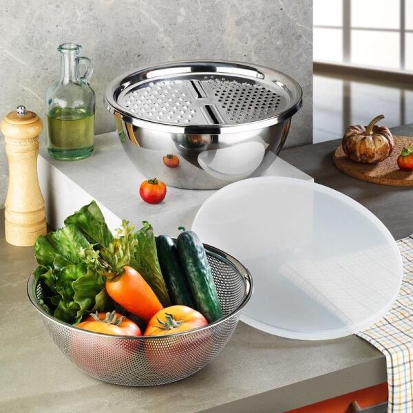 ARYILDIZ PROMAX 4 PARÇA RENDELİ KARIŞTIRMA KABI