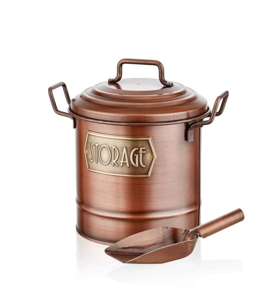 THE MİA GALVANİZ BAKLİYAT KOVASI BAKIR