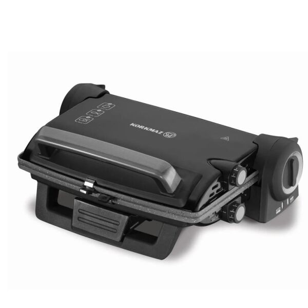 KORKMAZ A310-03 FORMULA SİYAH/GRİ GRANİT TOST MAKİNESİ