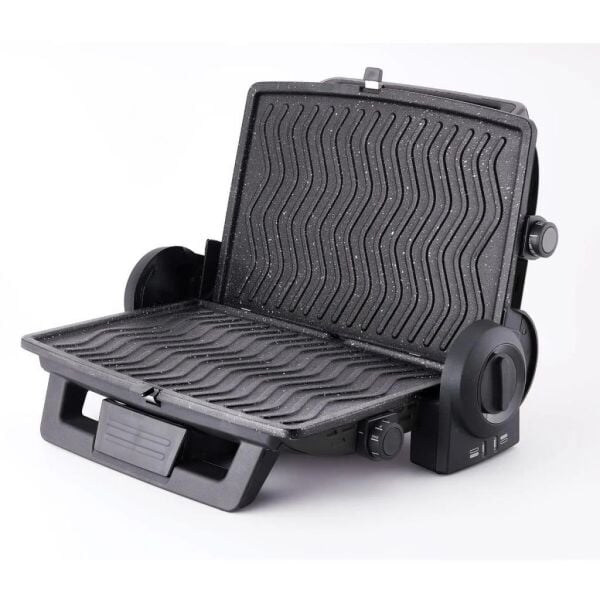 KORKMAZ A310-03 FORMULA SİYAH/GRİ GRANİT TOST MAKİNESİ