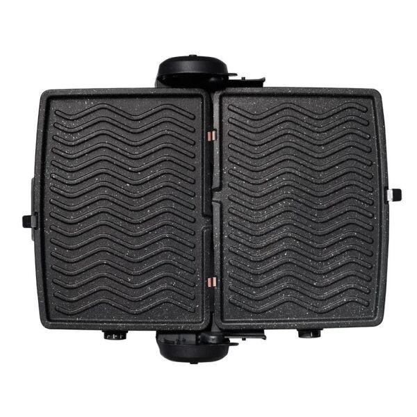 KORKMAZ A310-03 FORMULA SİYAH/GRİ GRANİT TOST MAKİNESİ