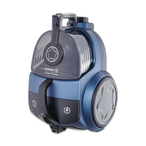 KORKMAZ A902-02 COSMOS PREMIUM ELEKTRİKLİ SÜPÜRGE AZURA/SİYAH