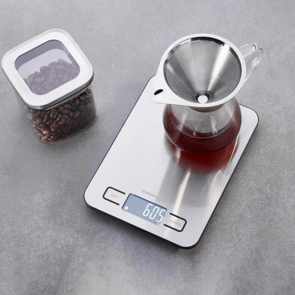 KORKMAZ A554-02 SİLVERA MUTFAK TERAZİSİ