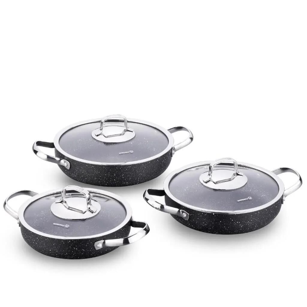 KORKMAZ A1845 GALAKSİ 6 PARÇA OMLET SET
