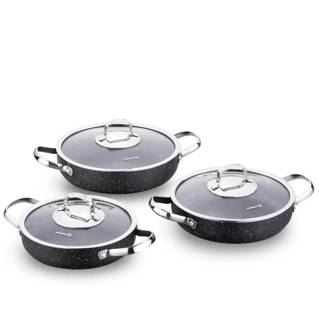 KORKMAZ A1845 GALAKSİ 6 PARÇA OMLET SET