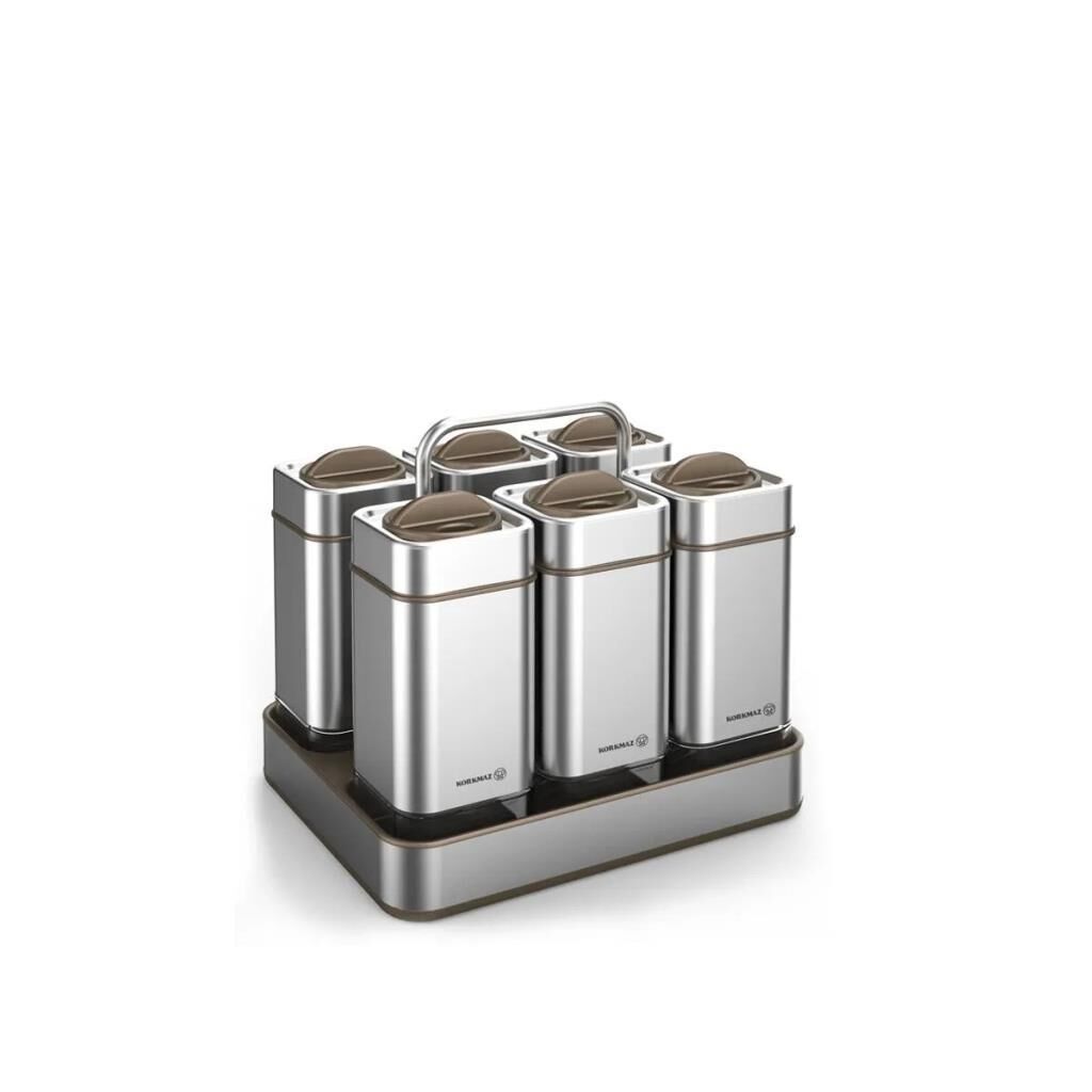 KORKMAZ A696-02 STORA 6LI BAHARAT SETİ SATİN