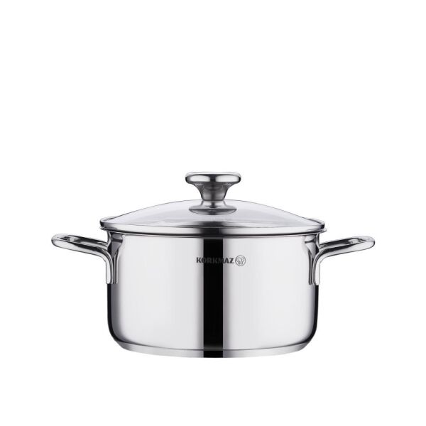 KORKMAZ A1092 ALİA 6 PARÇA TENCERE SETİ