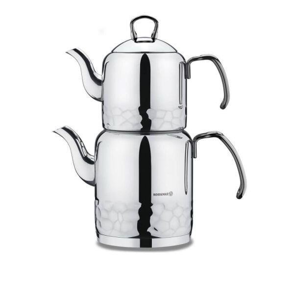 KORKMAZ A227-01 ERNA ÇAYDANLIK TAKIMI INOX