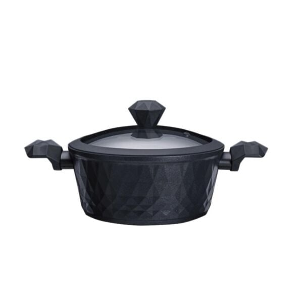 KARACA BİODİAMOND ANTİBAKTERİYEL KULP DERİN TENCERE 24 CM 4 LT