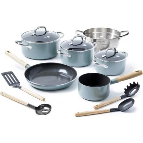 GREENPAN MAYFLOWER TERMALON 13 PRÇ TENCERE SET.