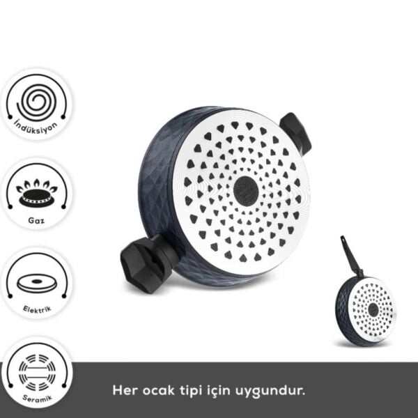 KARACA BİODİAMOND ANTİBAKTERİYEL KULPLU İNDÜKSİYON TABANLI 7 PARÇA TENCERE SETİ