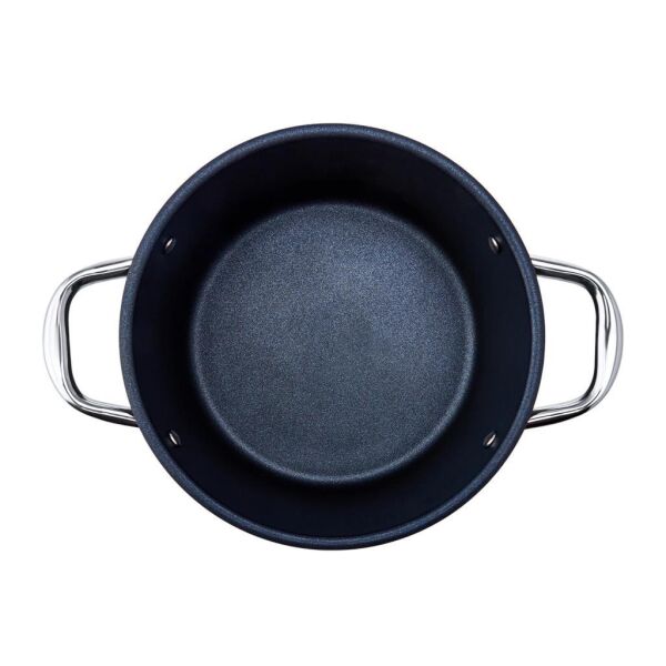 KARACA BİODİAMOND STEEL PLUS CAM KAPAKLI 7 PARÇA TENCERE SETİ