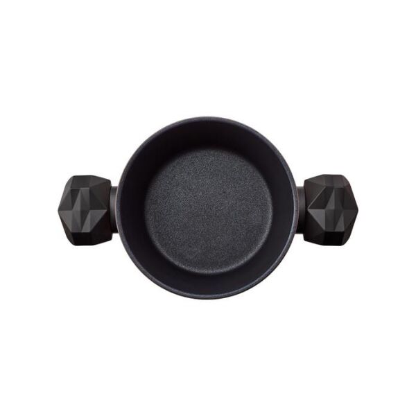 KARACA BİODİAMOND ANTİBAKTERİYEL KULP ROSE GOLD 7 PARÇA İNDÜKSİYON TABANLI TENCERE SETİ