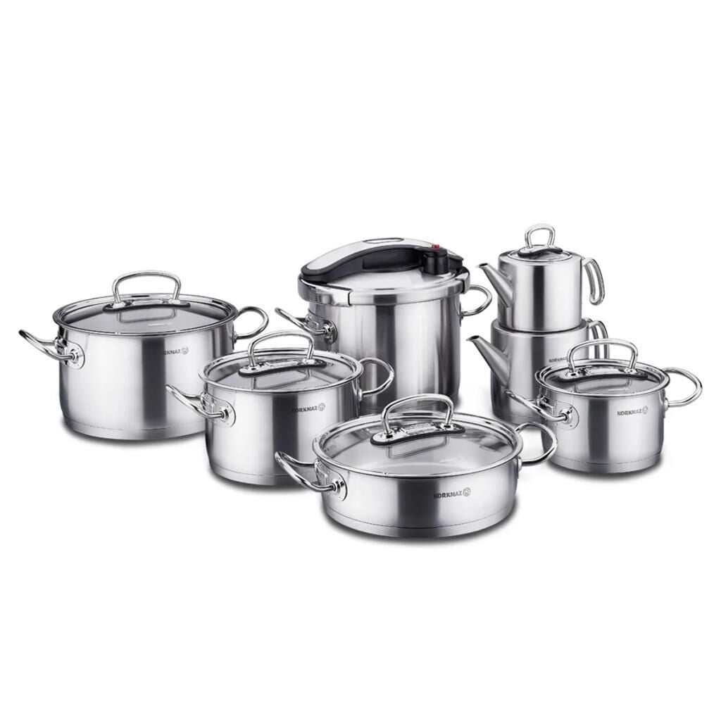 KORKMAZ A1757 PROLINE 14 PARÇA HİPER SET