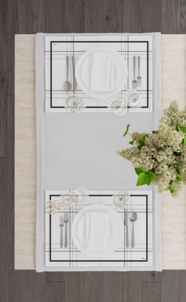 THE MİA AMERİKAN SERVİS 6'LI SET 50X35 CM