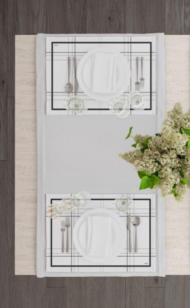 THE MİA AMERİKAN SERVİS 6'LI SET 50X35 CM