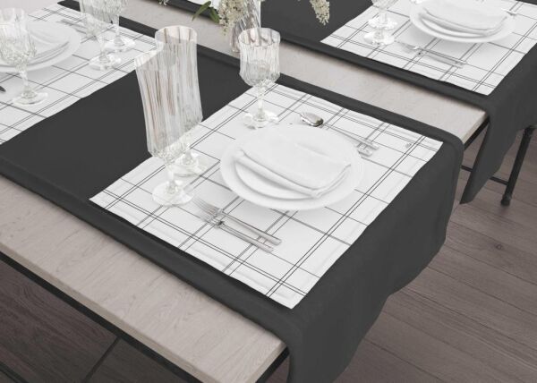 THE MİA AMERİKAN SERVİS 6'LI SET 50X35 CM
