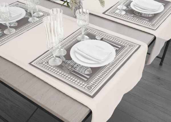 THE MİA AMERİKAN SERVİS 6'LI SET 50X35 CM