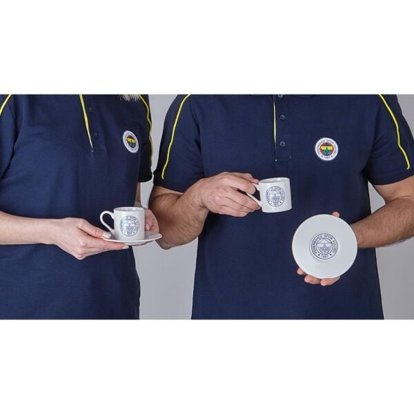 FENERBAHÇE LİSANSLI LOGO 2'Lİ KAHVE FİNCAN TAKIMI