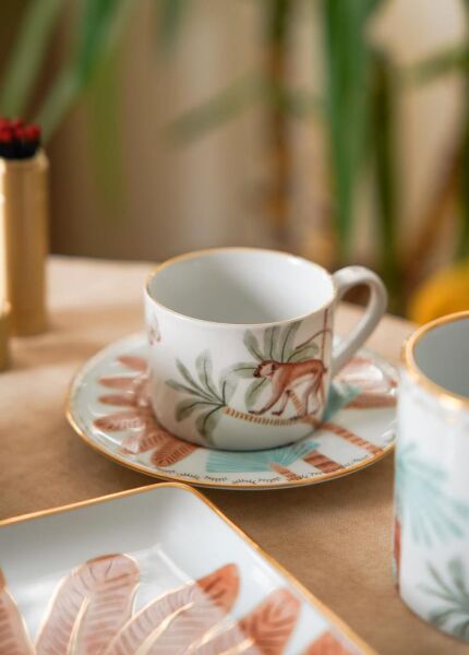 THE MİA PALM ÇAY FİNCANI 13*7 CM