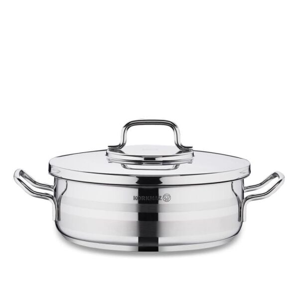 KORKMAZ A2036-1 ASTRA2 KISA TENCERE 28X10CM