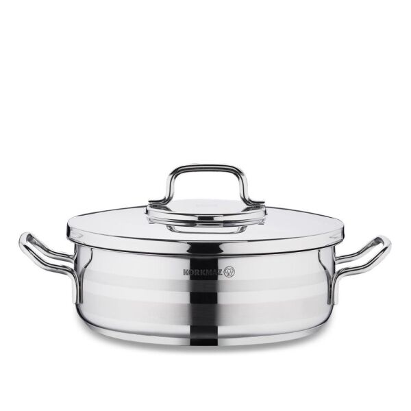 KORKMAZ A2036-1 ASTRA2 KISA TENCERE 28X10CM