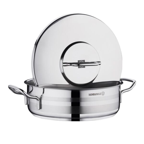 KORKMAZ A2036-1 ASTRA2 KISA TENCERE 28X10CM