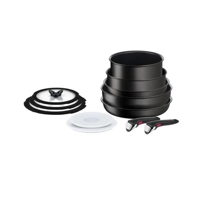 TEFAL INGENIO EXCEPTION TİTANYUM 6X BÜYÜK SET TENCERE SETİ 12 PARÇA