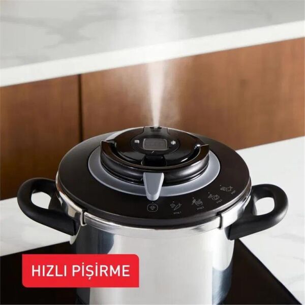 TEFAL CLIPSO CHEF 6 LİTRE DÜDÜKLÜ TENCERE