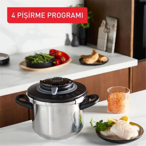 TEFAL CLIPSO CHEF 6 LİTRE DÜDÜKLÜ TENCERE