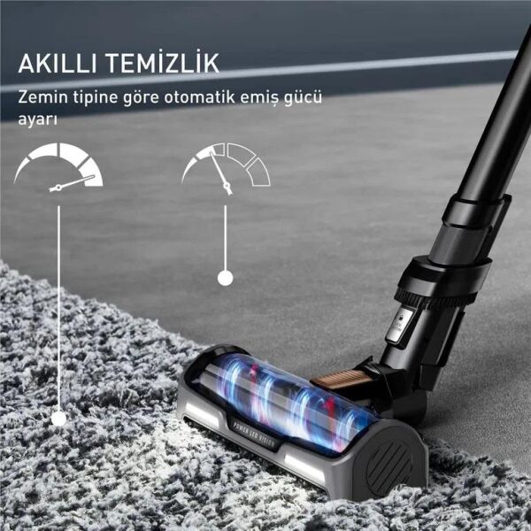 TEFAL TY99F1 X-FORCE FLEX 15.60 ANIMAL EVCİL HAYVAN DOSTU KABLOSUZ ŞARJLI DİKEY SÜPÜRGE 230 AİR WATT