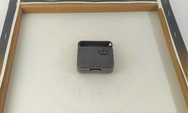 KANVAS RESİM SAAT MAVİ