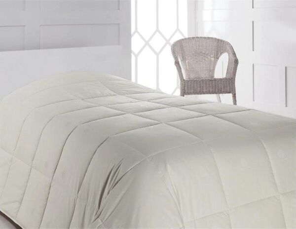 COTTON BOX ÇİFT KİŞİLİK YÜN YORGAN 195X215 CM BEYAZ RENK