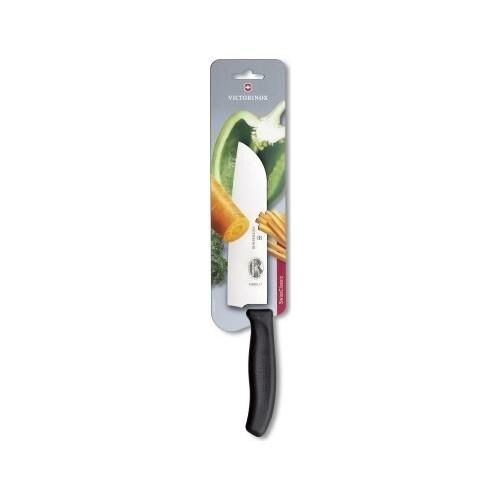 VİCTORİNOX SANTOKU BIÇAĞI BLİSTERLİ 17 CM SİYAH