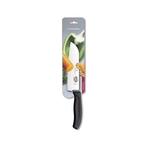 VİCTORİNOX SANTOKU BIÇAĞI BLİSTERLİ 17 CM SİYAH