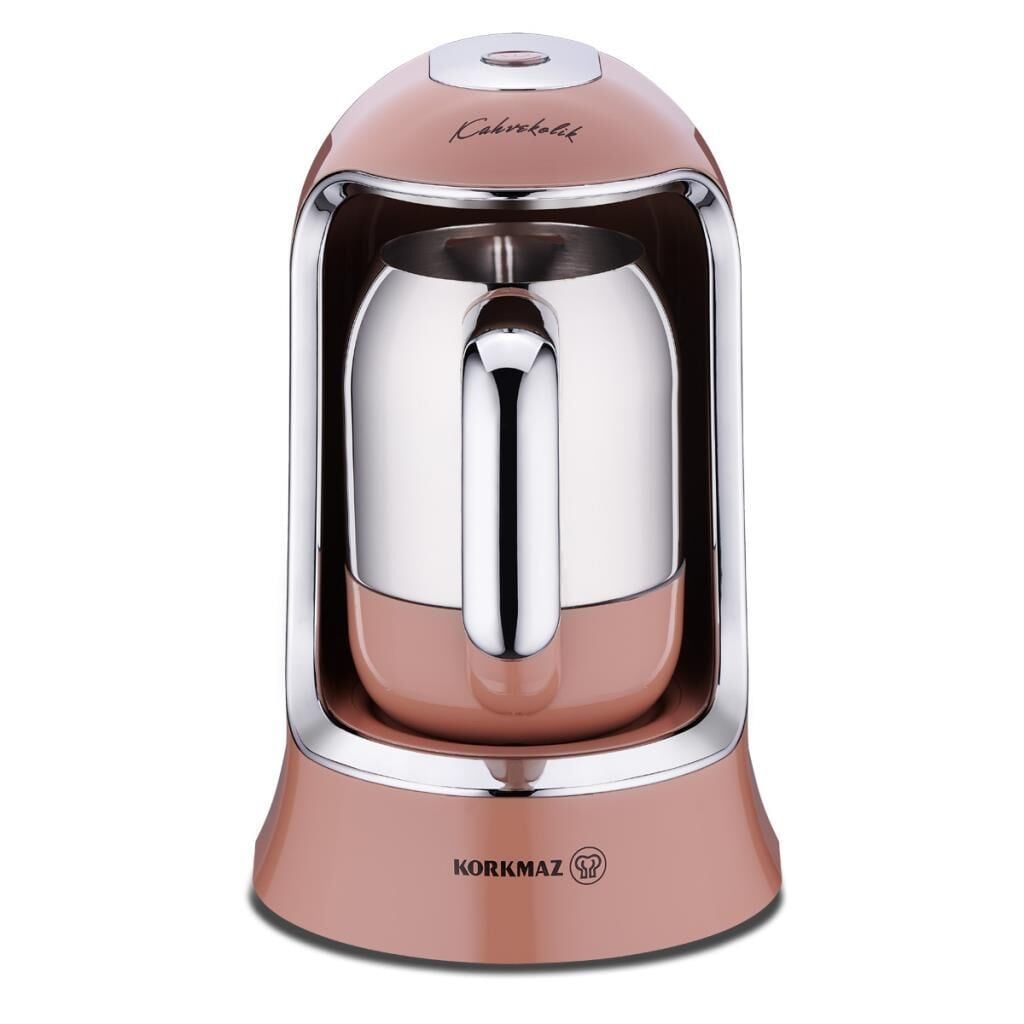 KORKMAZ A860-17 KAHVEKOLİK OTOMATİK KAHVE MAKİNESİ MOCHA/KROM